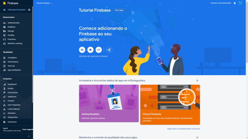 Firebase para jogos  Turbine seus jogos com o Firebase